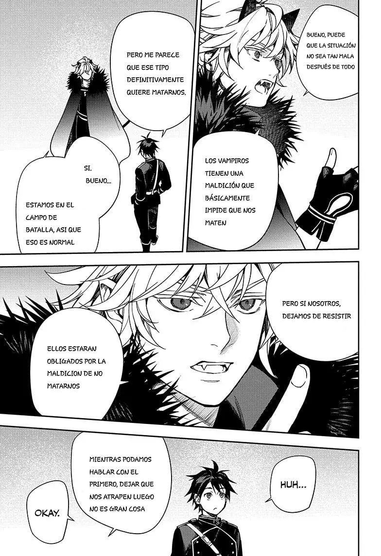 Owari no Seraph Capitulo 136: EL HEREDERO DEL PRIMERO página 7