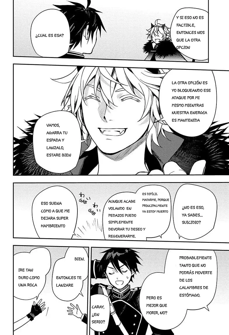 Owari no Seraph Capitulo 136: EL HEREDERO DEL PRIMERO página 8