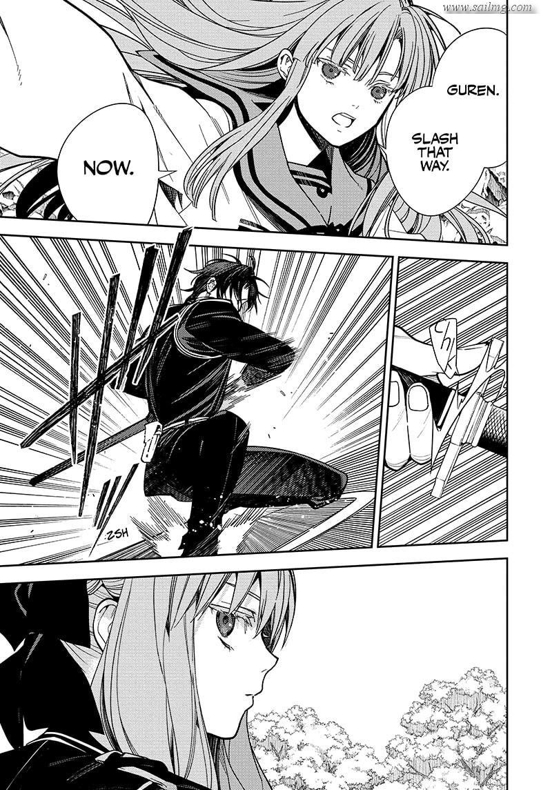 Owari no Seraph Capitulo 139: DOS MONSTRUOS página 14