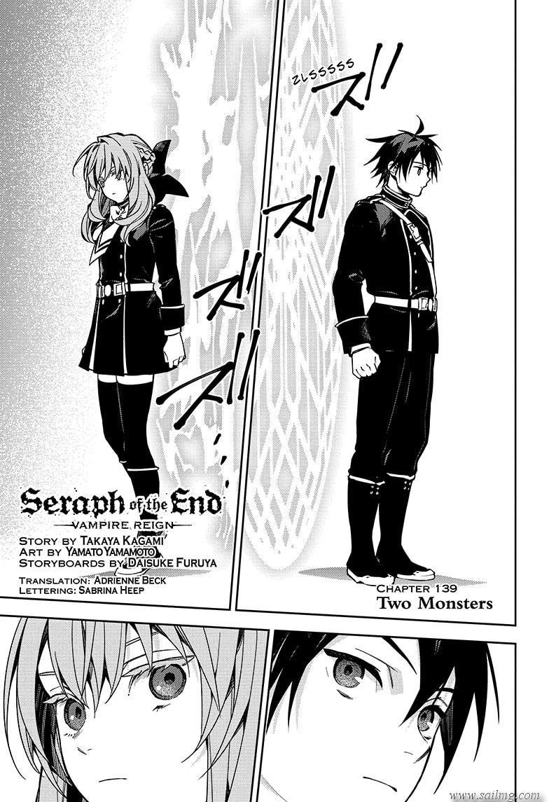Owari no Seraph Capitulo 139: DOS MONSTRUOS página 2