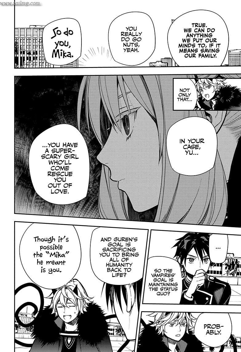 Owari no Seraph Capitulo 139: DOS MONSTRUOS página 27