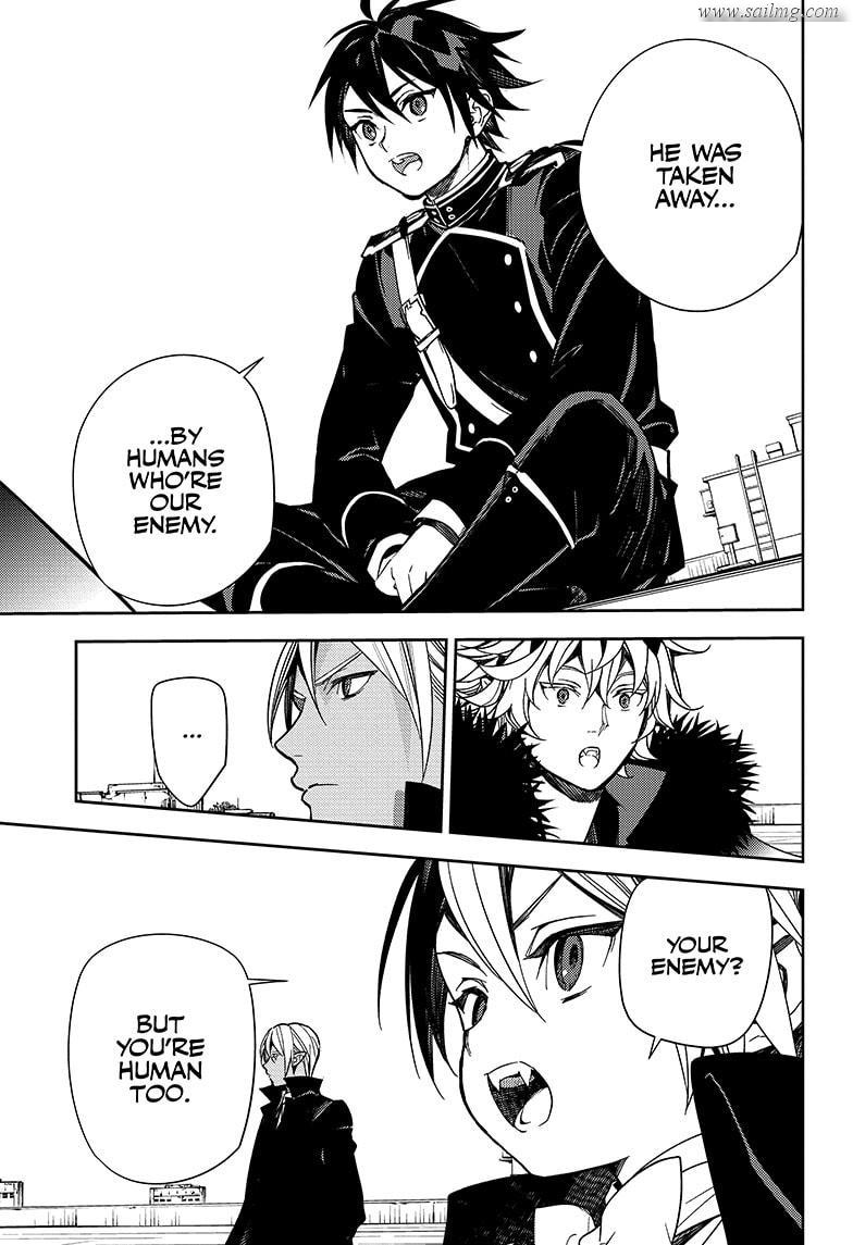 Owari no Seraph Capitulo 139: DOS MONSTRUOS página 32