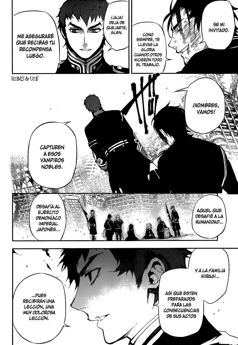 Owari no Seraph Capitulo 14: Todos son pecadores página 16