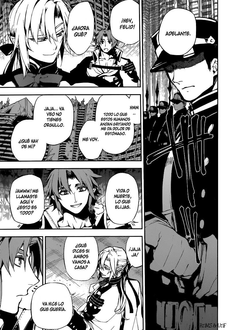 Owari no Seraph Capitulo 14: Todos son pecadores página 17