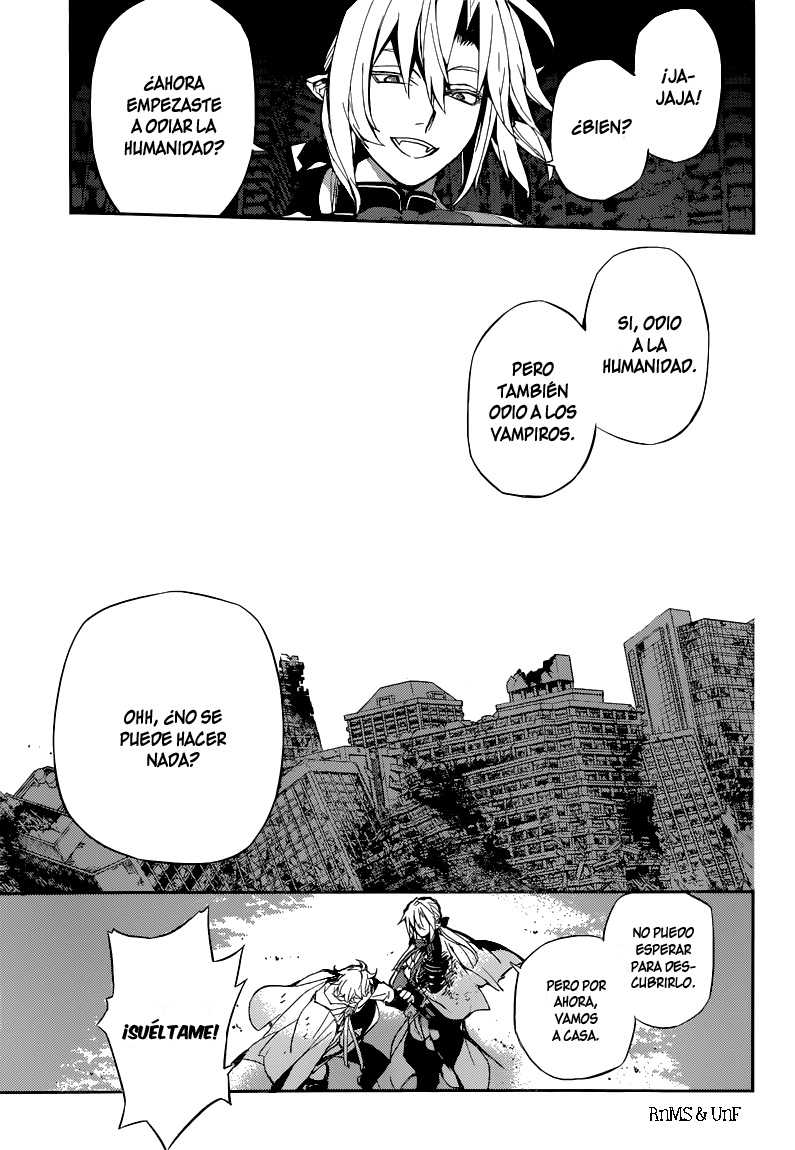 Owari no Seraph Capitulo 14: Todos son pecadores página 21