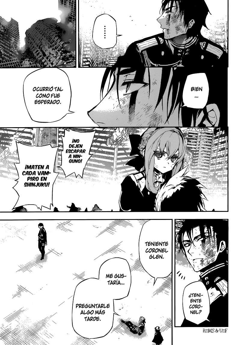Owari no Seraph Capitulo 14: Todos son pecadores página 23