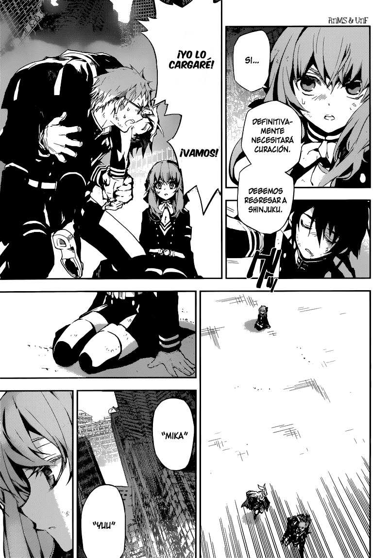 Owari no Seraph Capitulo 14: Todos son pecadores página 25