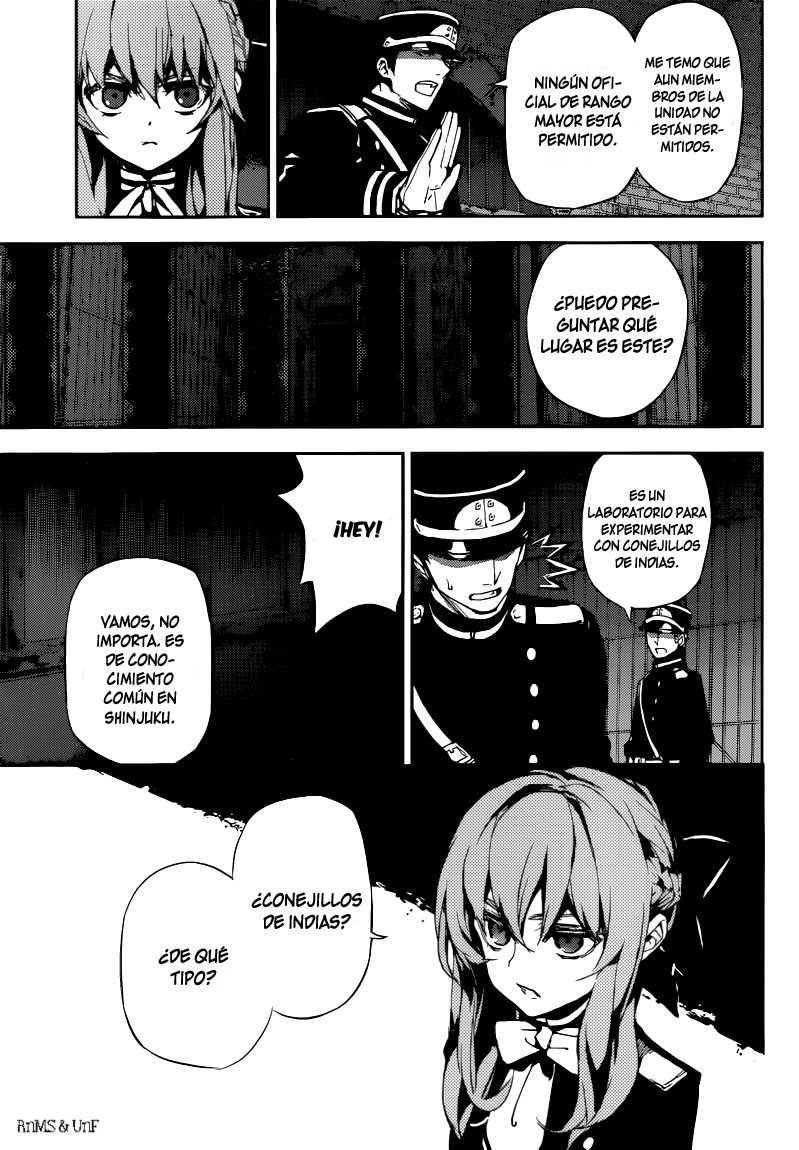 Owari no Seraph Capitulo 14: Todos son pecadores página 29