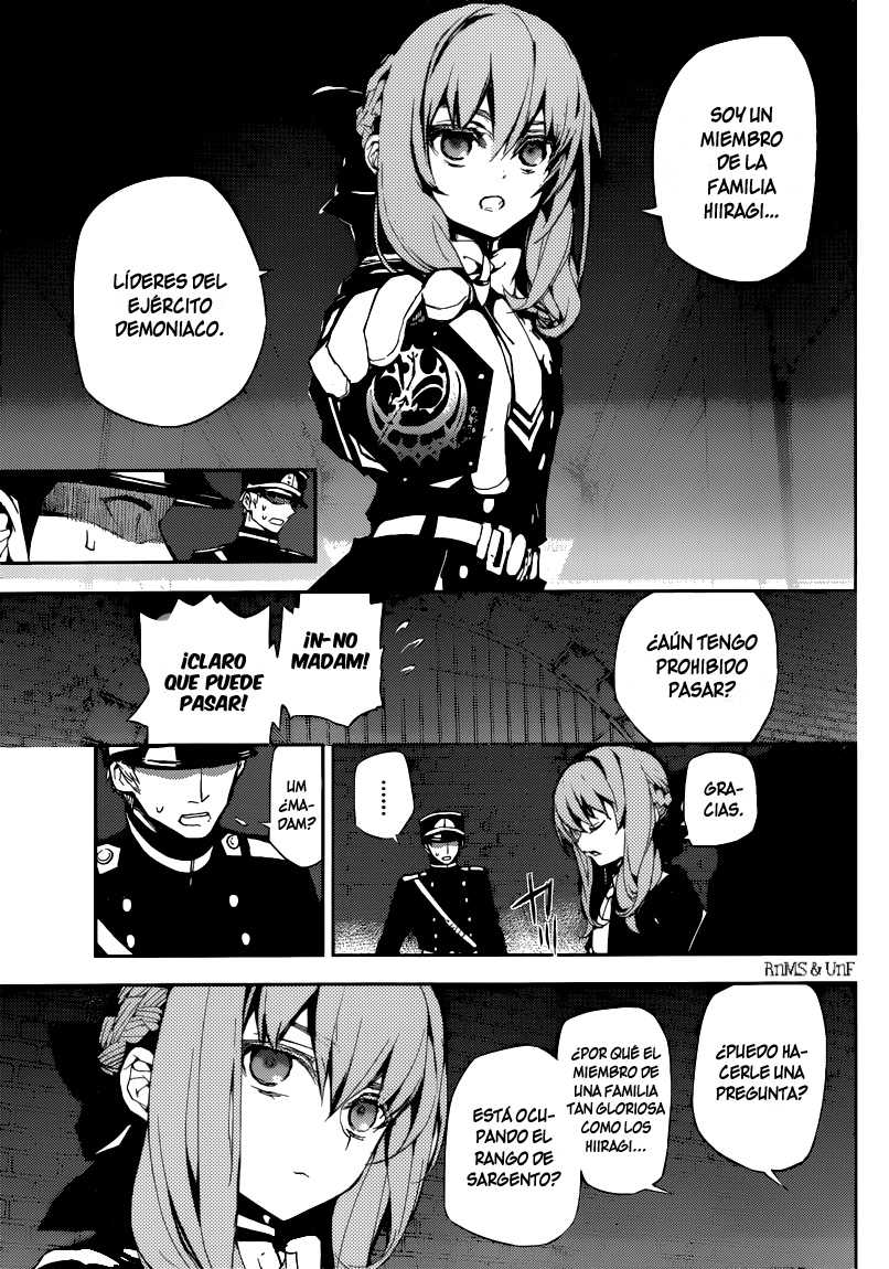 Owari no Seraph Capitulo 14: Todos son pecadores página 31