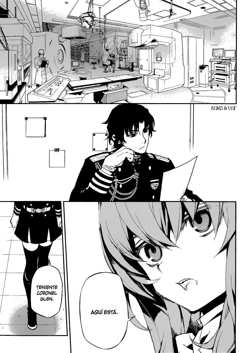 Owari no Seraph Capitulo 14: Todos son pecadores página 35