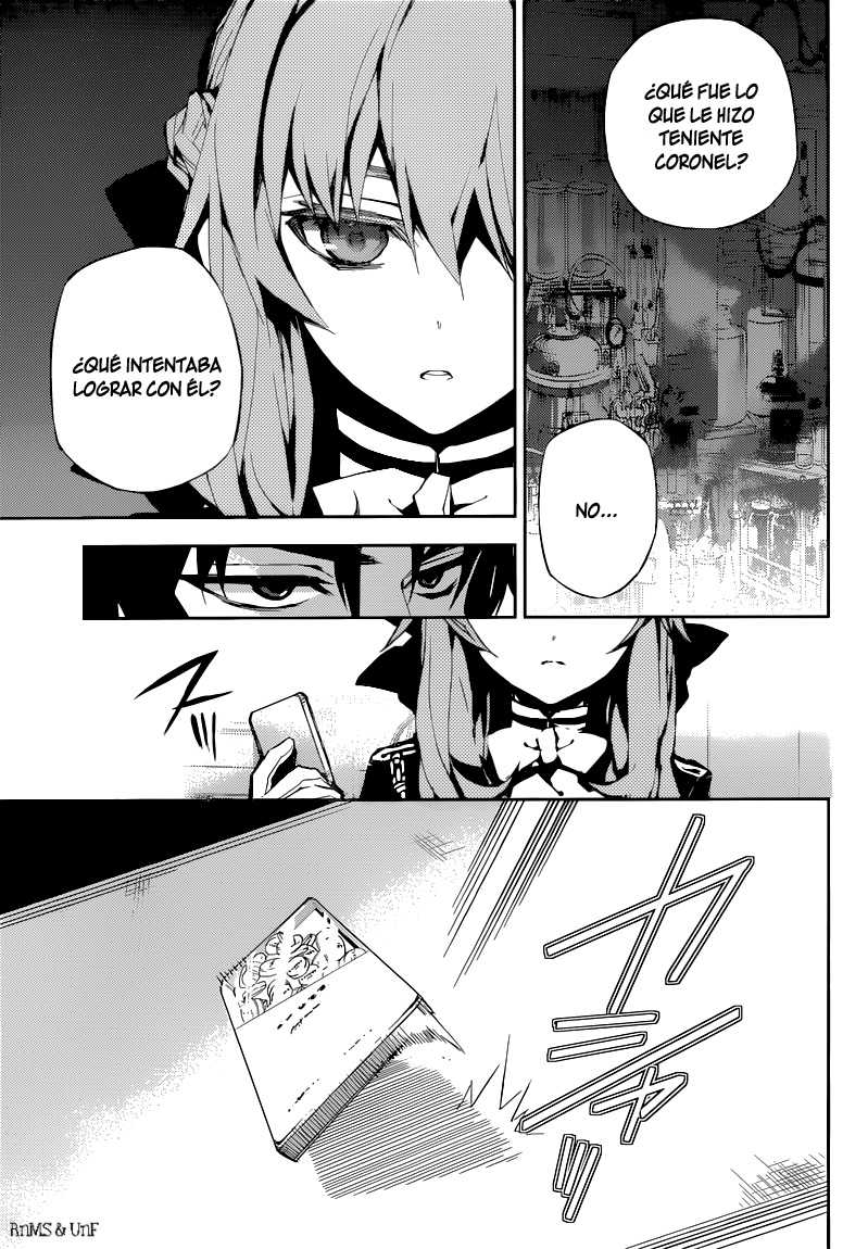 Owari no Seraph Capitulo 14: Todos son pecadores página 37