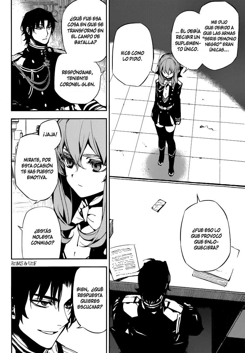 Owari no Seraph Capitulo 14: Todos son pecadores página 38