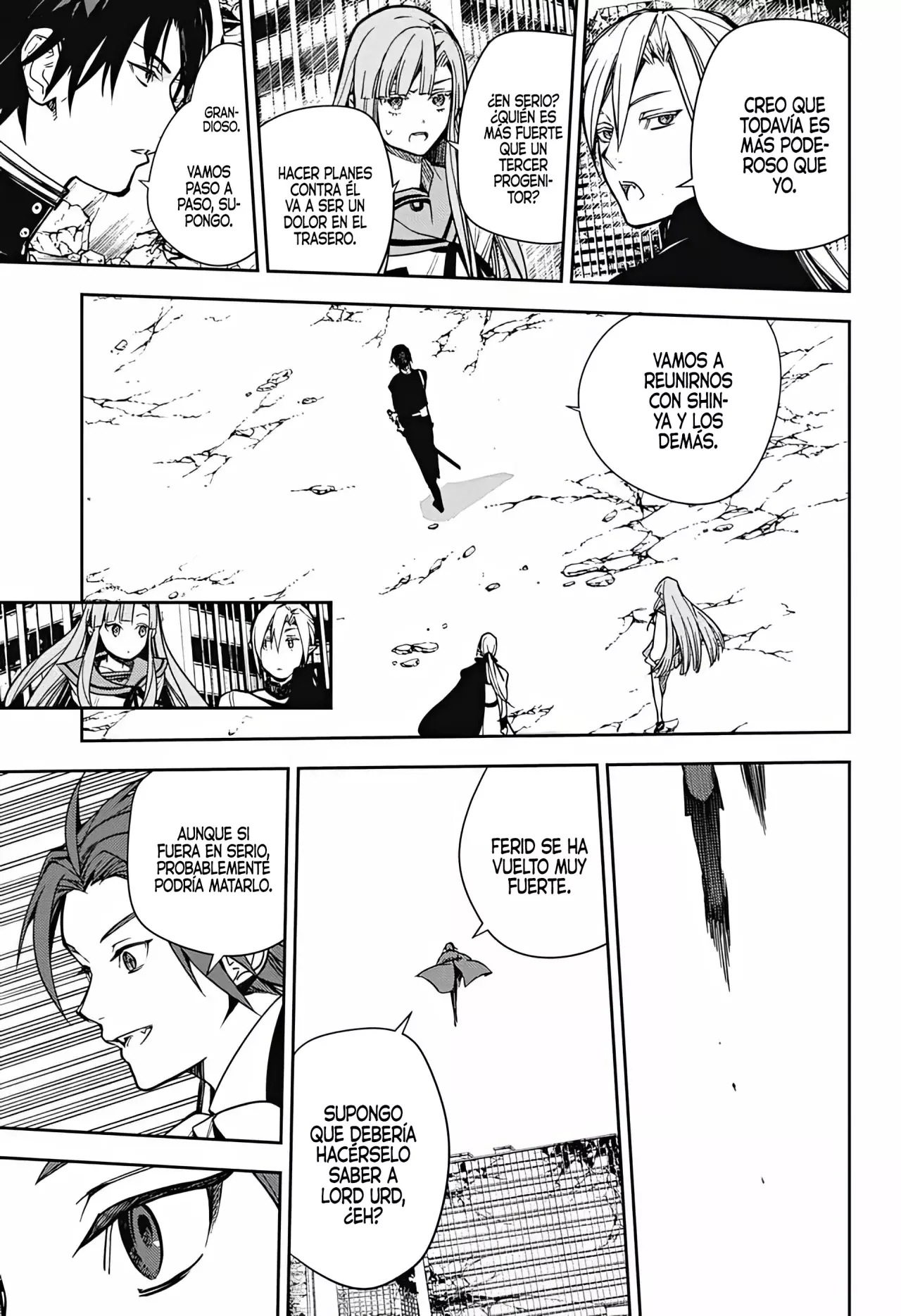 Owari no Seraph Capitulo 142: ¿Cuál es el punto? página 33