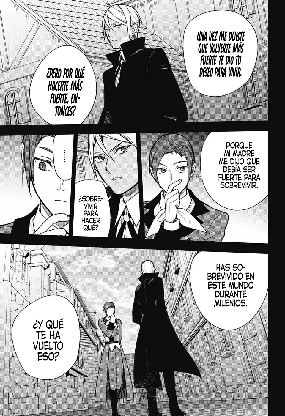 Owari no Seraph Capitulo 143: Los sueños de él. página 14