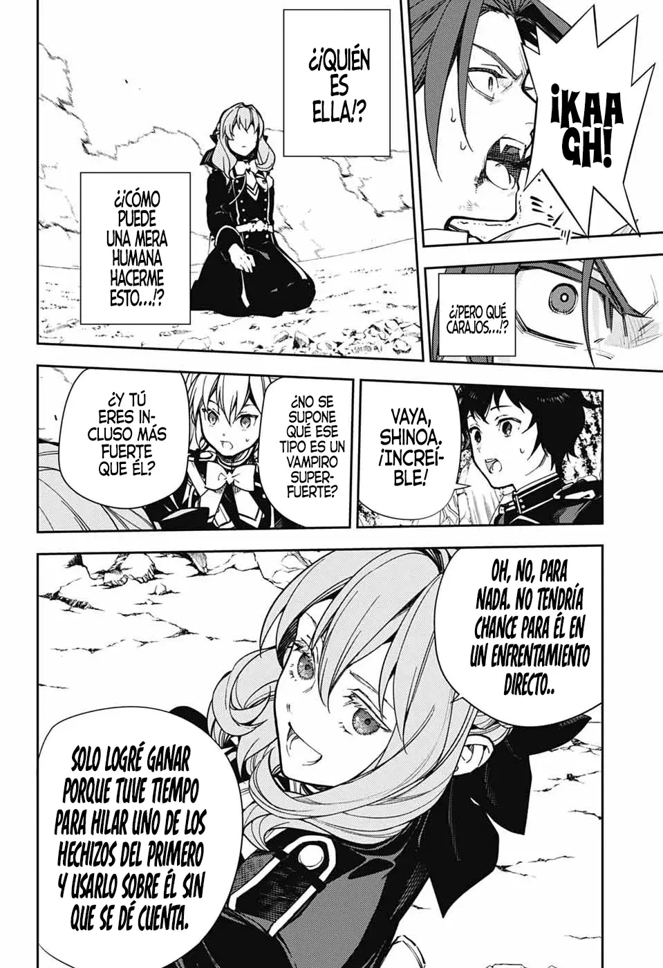 Owari no Seraph Capitulo 143: Los sueños de él. página 4