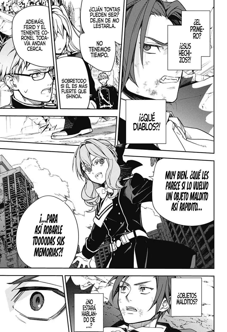 Owari no Seraph Capitulo 143: Los sueños de él. página 5