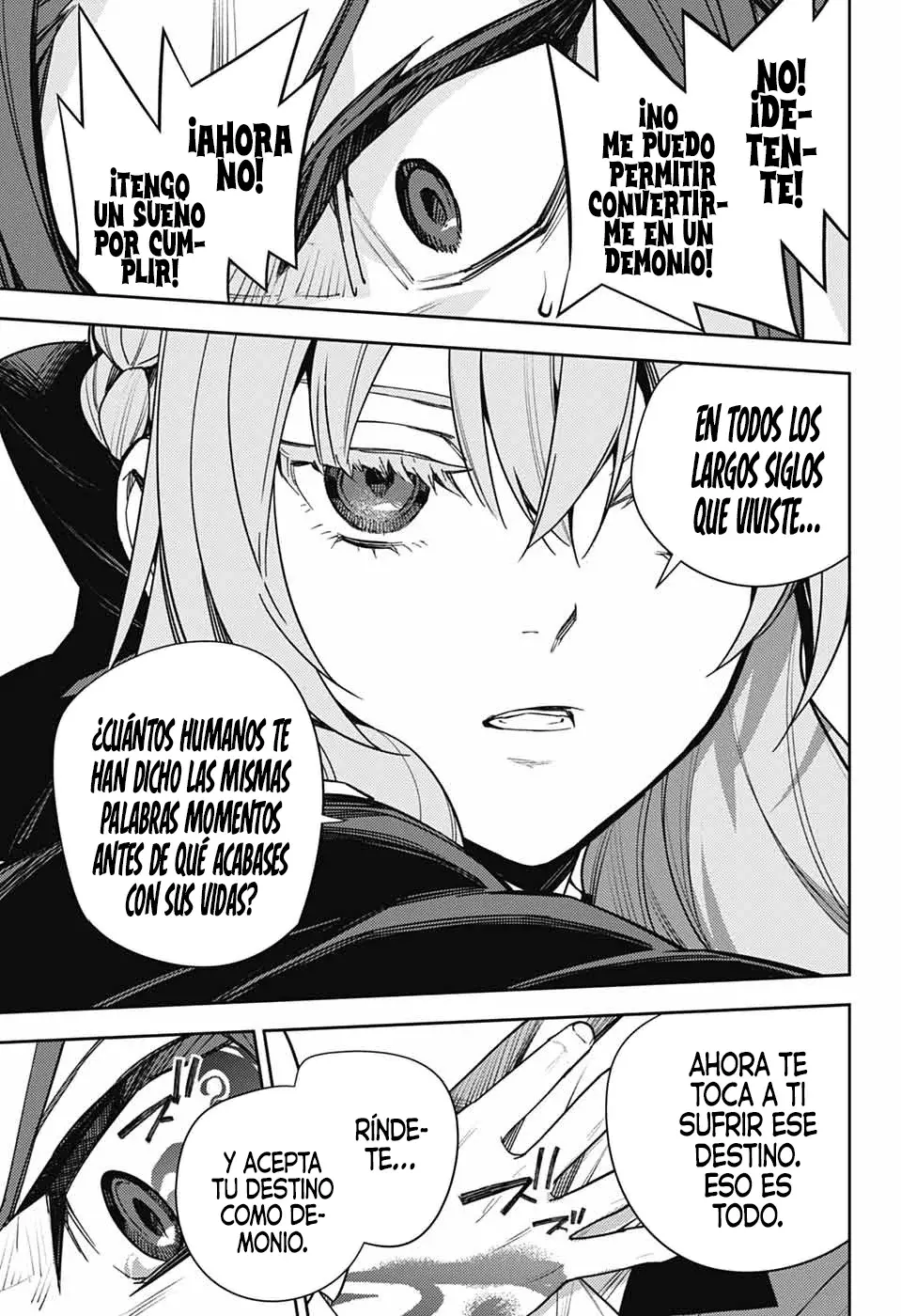 Owari no Seraph Capitulo 143: Los sueños de él. página 9