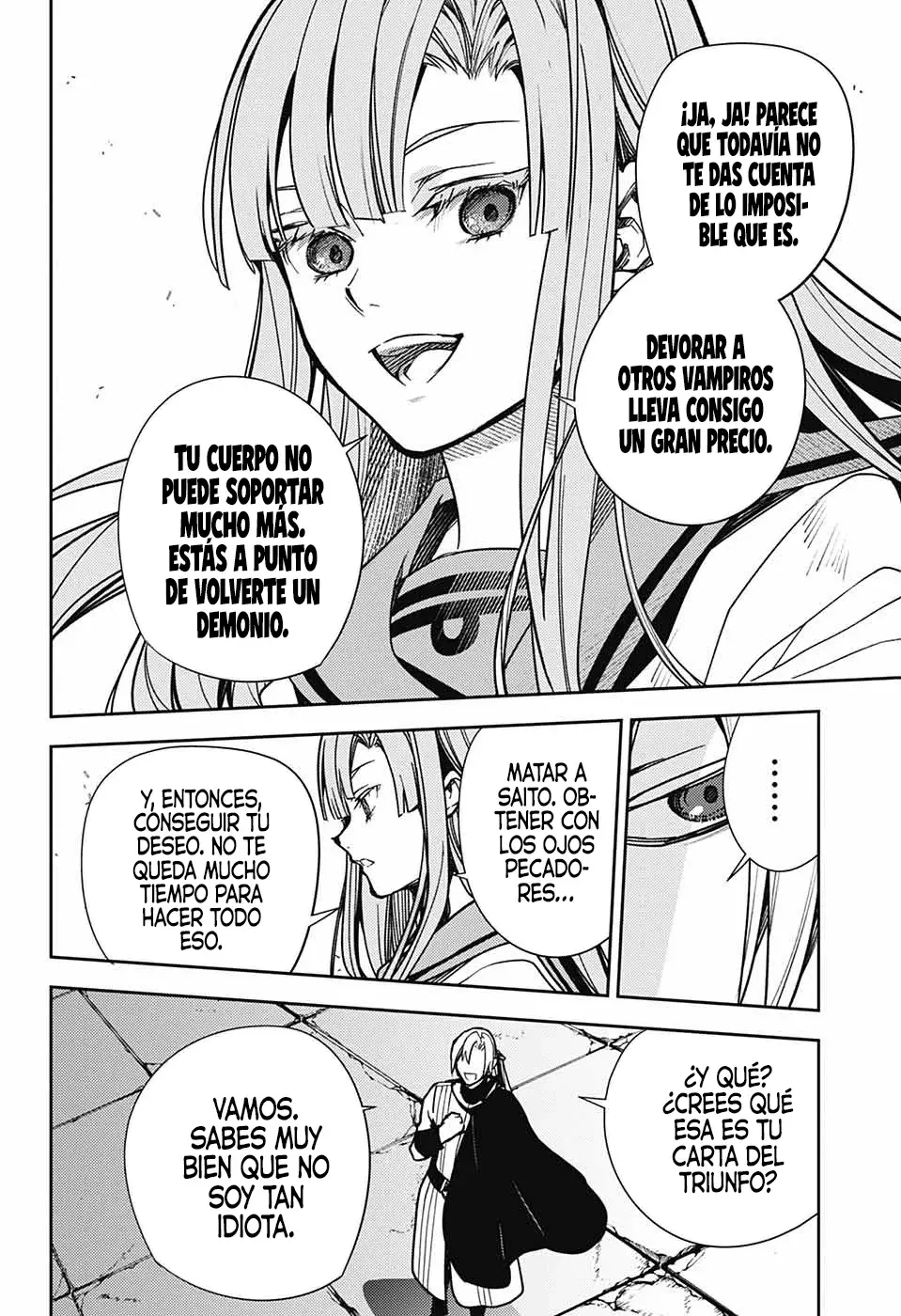 Owari no Seraph Capitulo 144: Primavera del Veinticinco. página 8