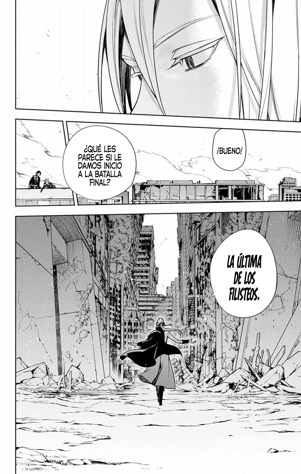 Owari no Seraph Capitulo 145: Un Filósofo Filosófico. página 32