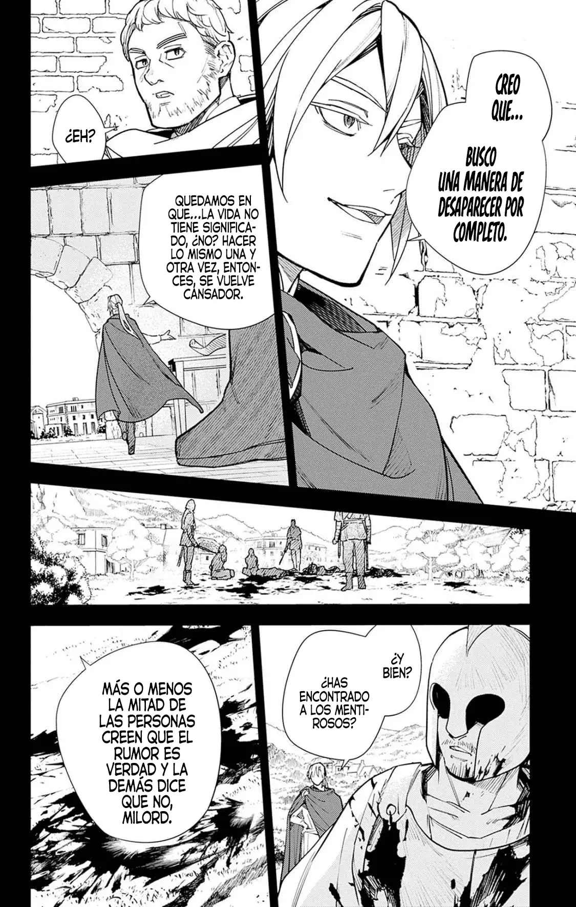 Owari no Seraph Capitulo 145: Un Filósofo Filosófico. página 8