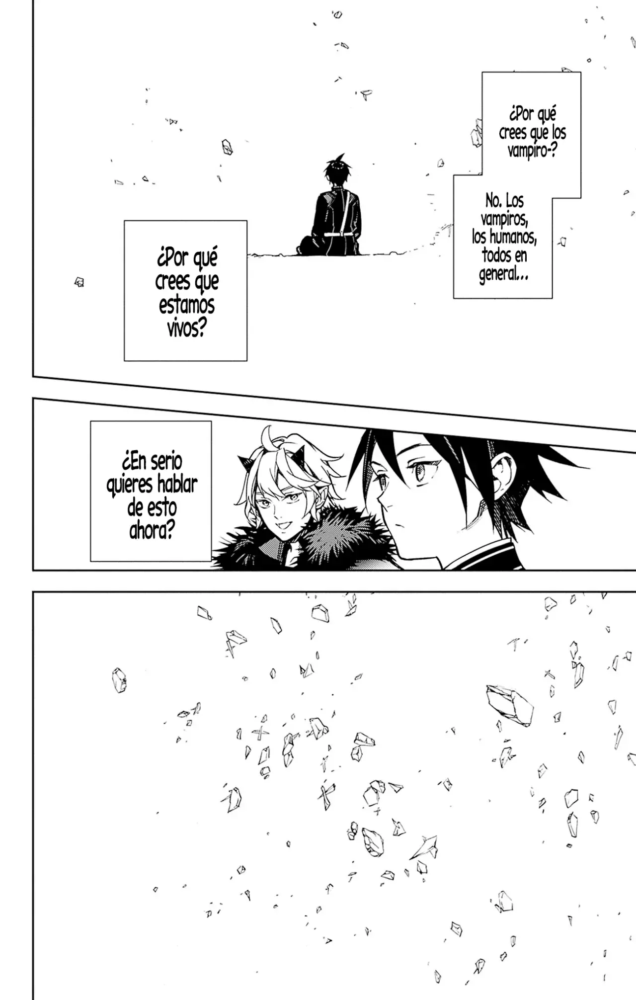 Owari no Seraph Capitulo 147: Mirando a través del mar. página 12