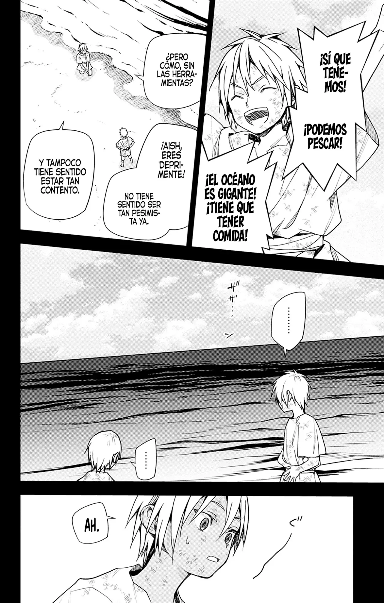 Owari no Seraph Capitulo 147: Mirando a través del mar. página 14