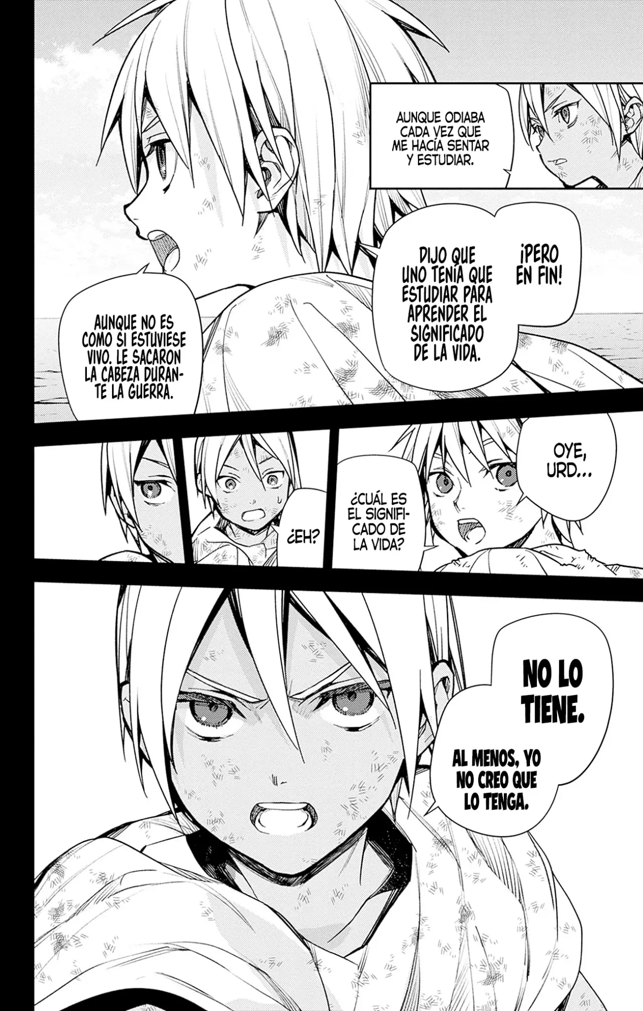 Owari no Seraph Capitulo 147: Mirando a través del mar. página 16