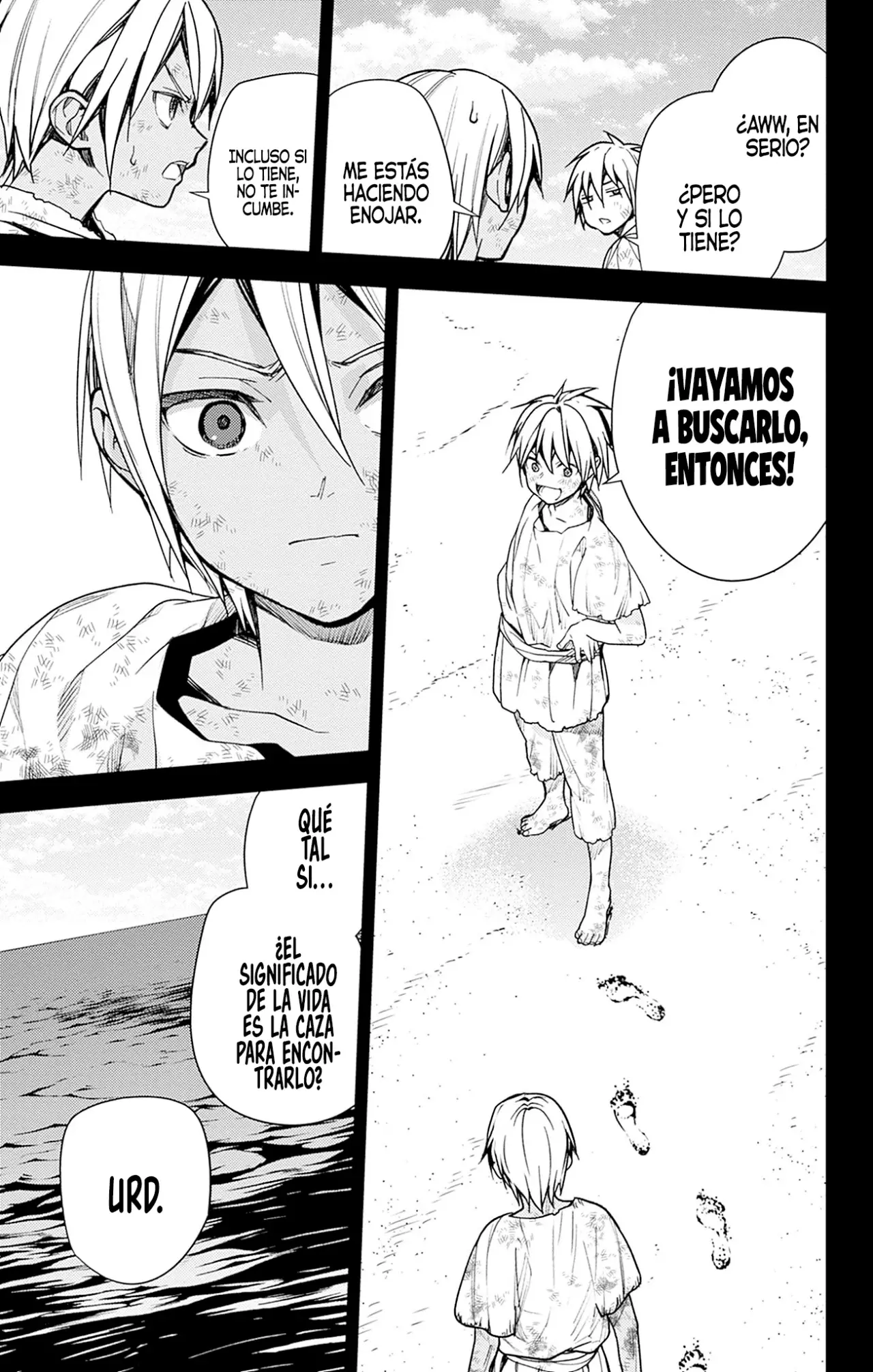 Owari no Seraph Capitulo 147: Mirando a través del mar. página 17