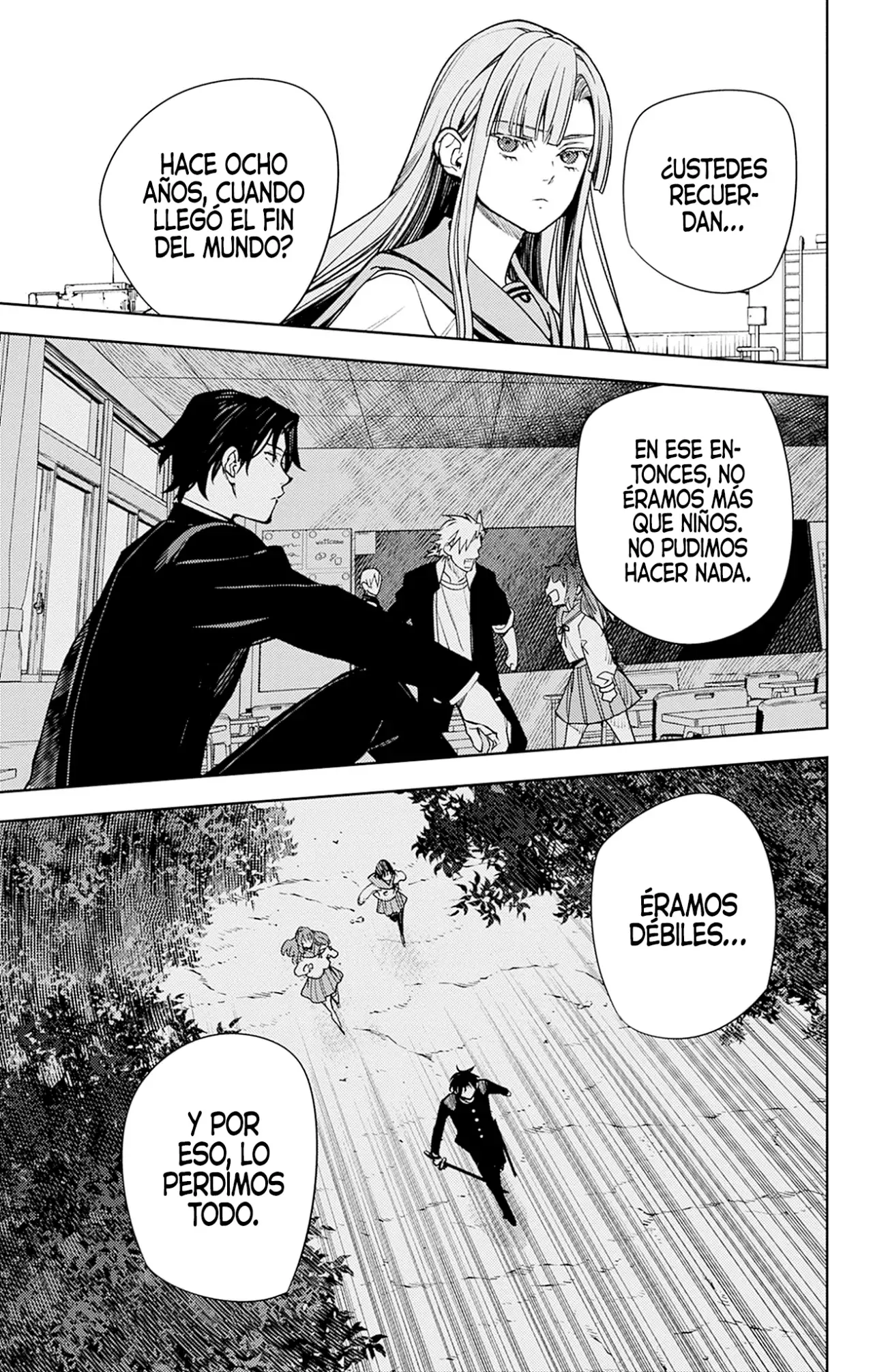Owari no Seraph Capitulo 147: Mirando a través del mar. página 29