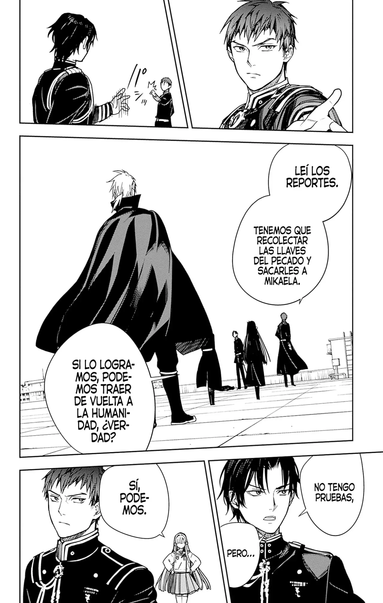 Owari no Seraph Capitulo 147: Mirando a través del mar. página 32