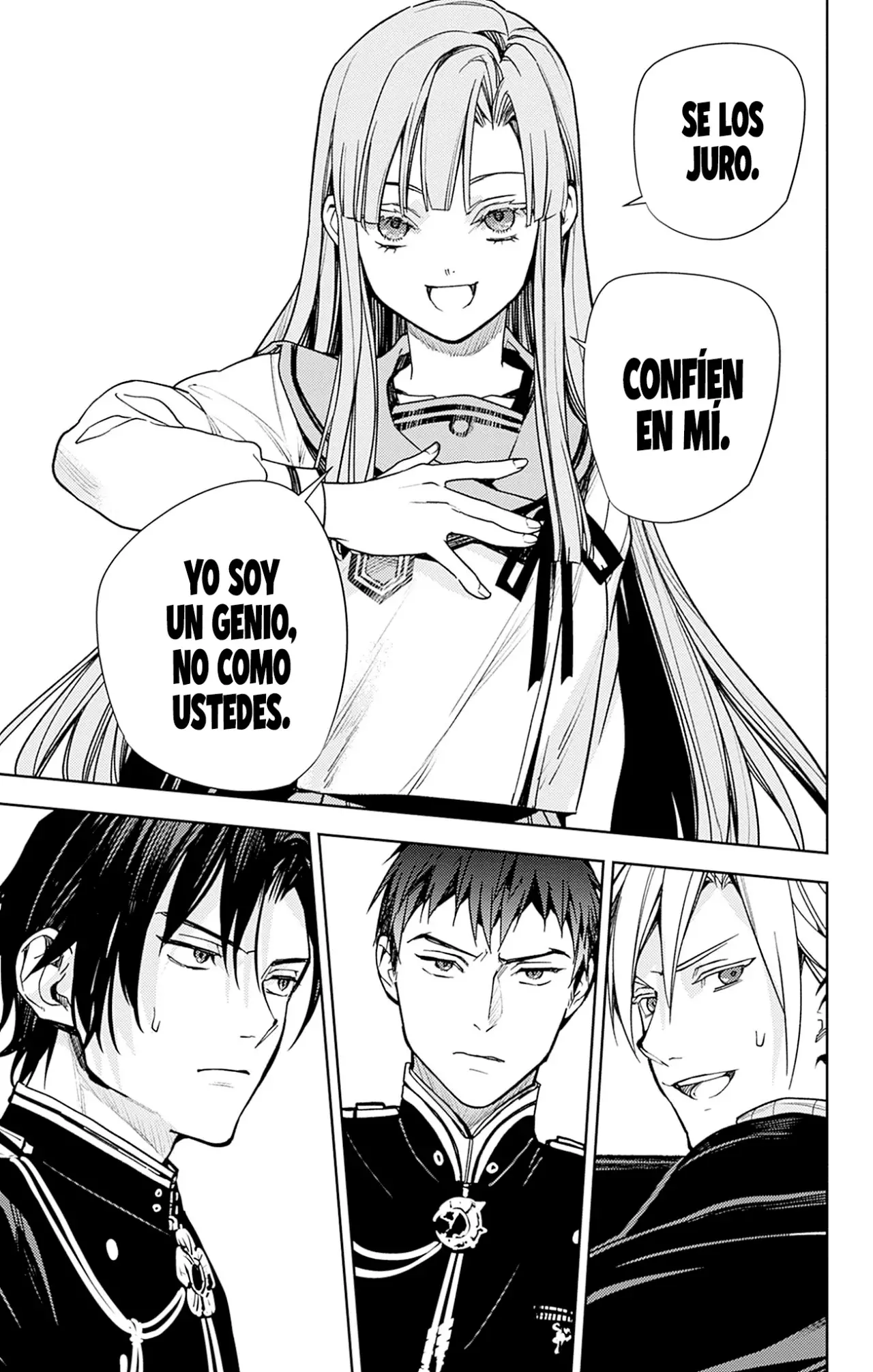 Owari no Seraph Capitulo 147: Mirando a través del mar. página 33
