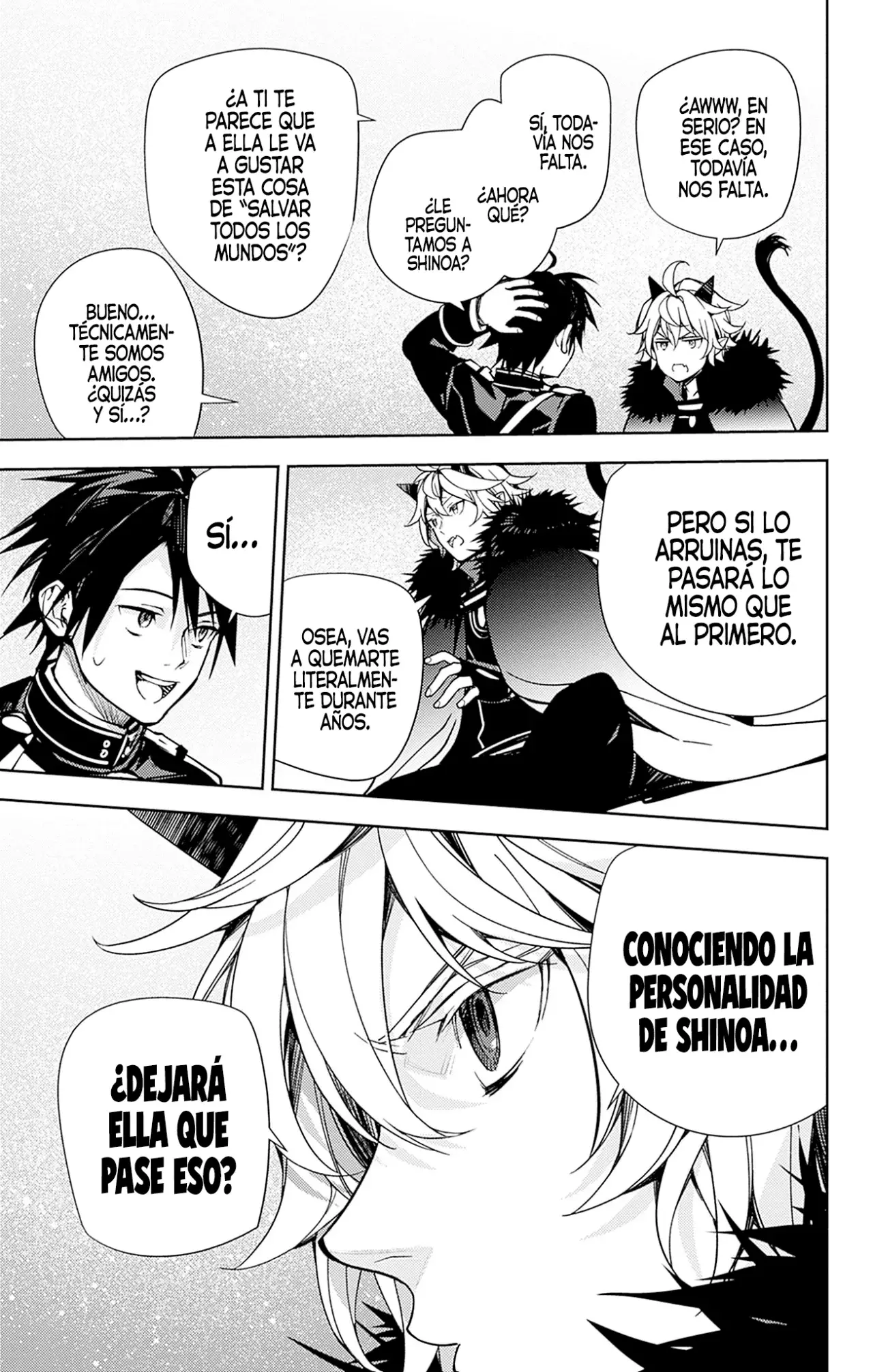 Owari no Seraph Capitulo 148: Lo siento si no funciona… página 11