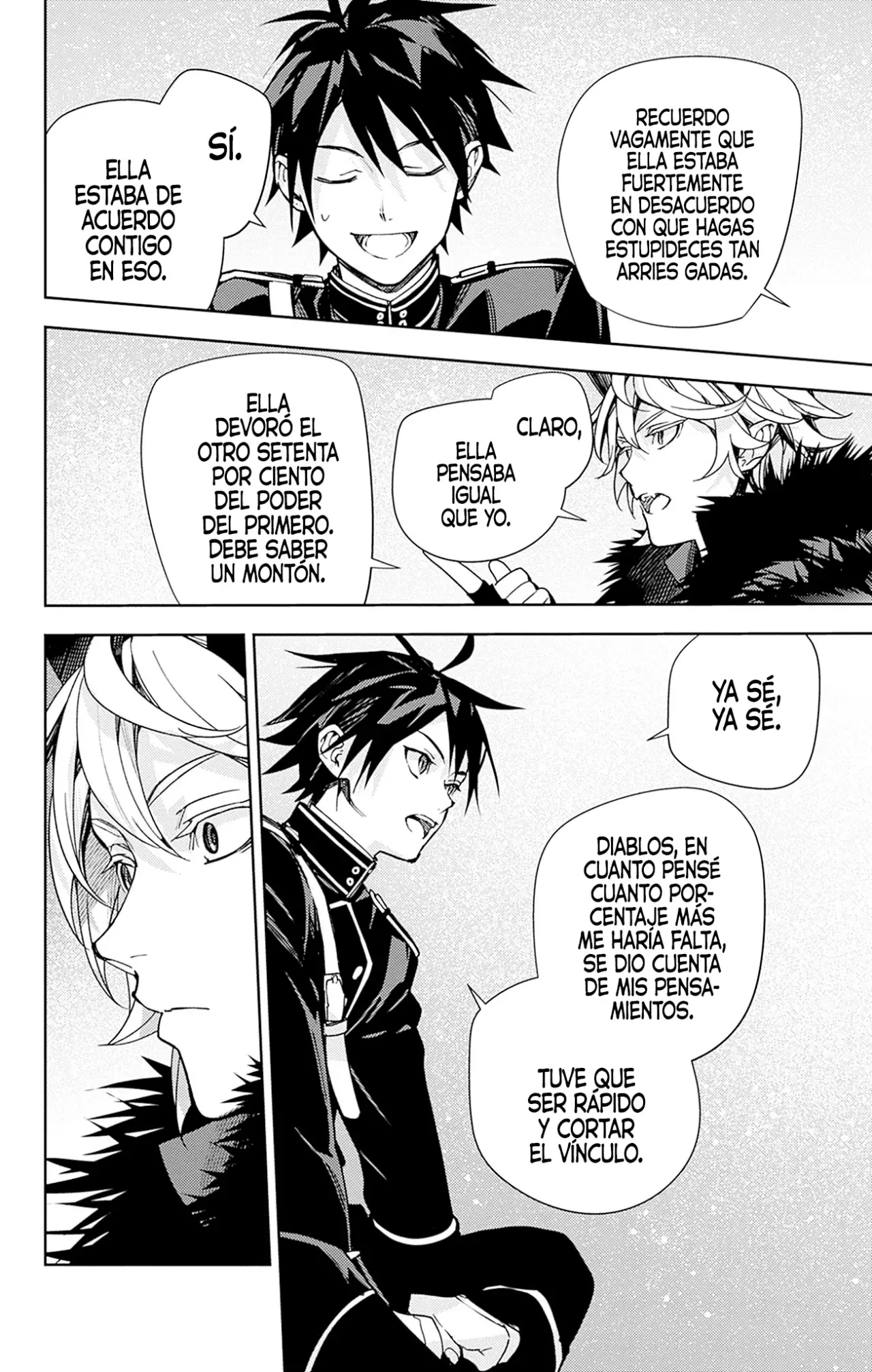 Owari no Seraph Capitulo 148: Lo siento si no funciona… página 12