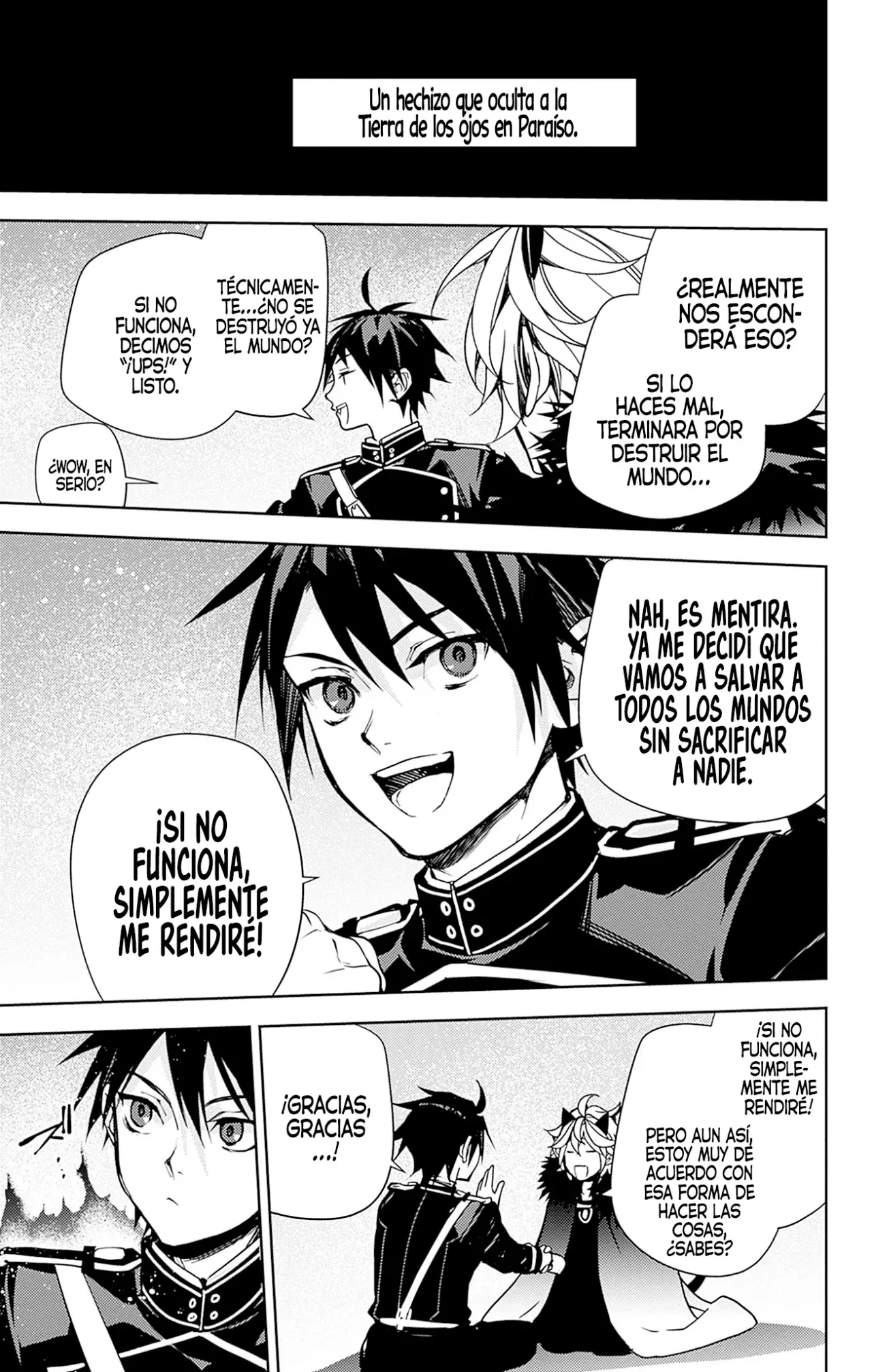 Owari no Seraph Capitulo 148: Lo siento si no funciona… página 7