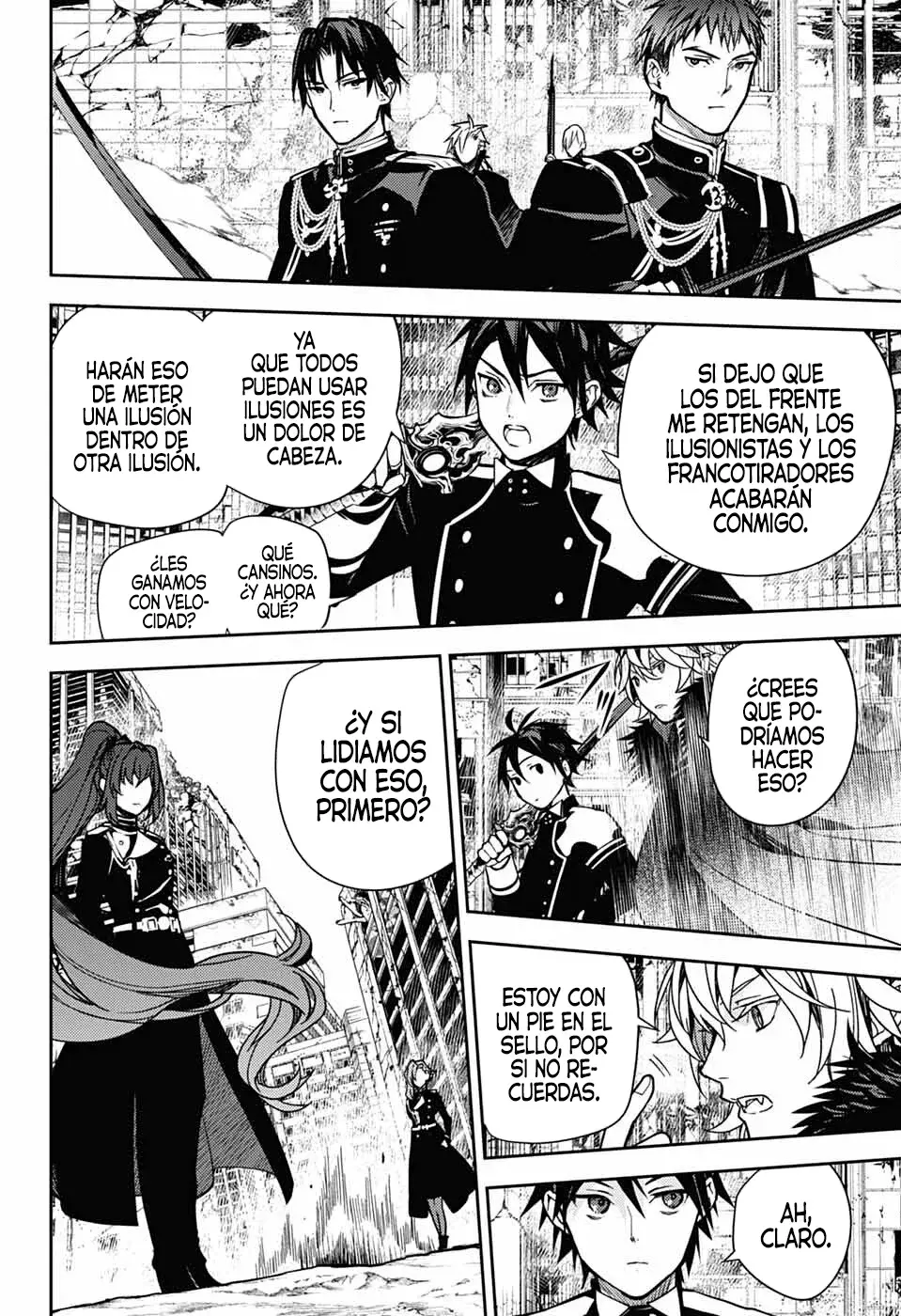 Owari no Seraph Capitulo 149: Antes, eran dieciséis. página 23