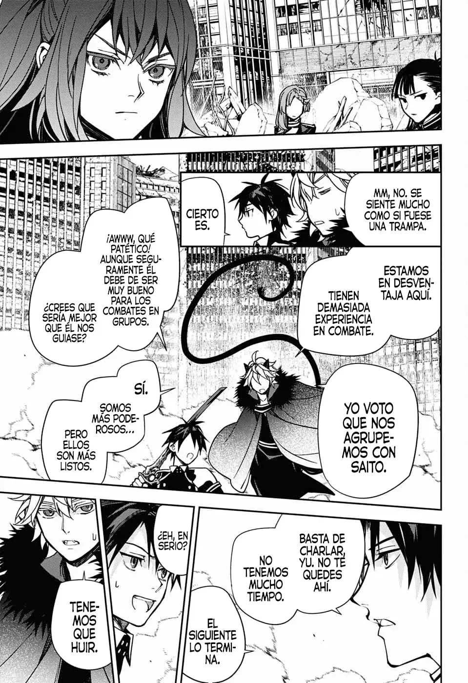 Owari no Seraph Capitulo 149: Antes, eran dieciséis. página 24