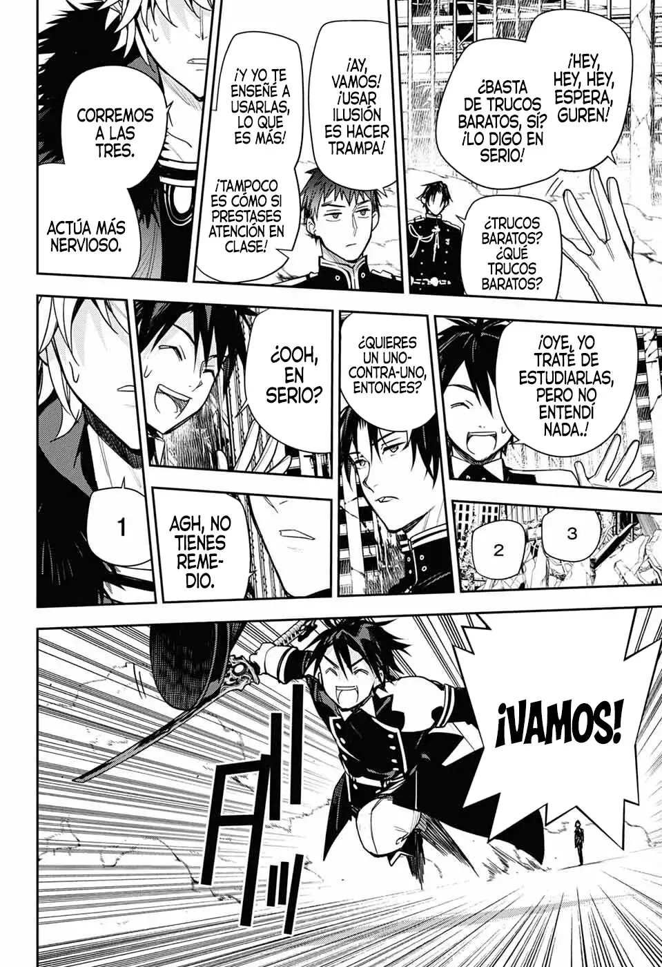 Owari no Seraph Capitulo 149: Antes, eran dieciséis. página 25