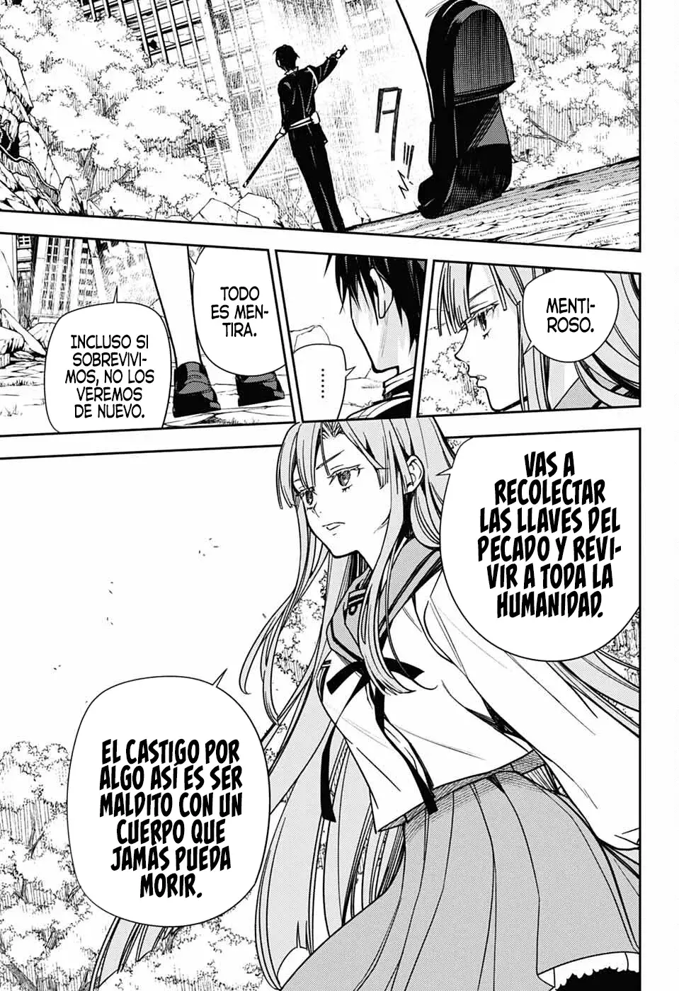 Owari no Seraph Capitulo 149: Antes, eran dieciséis. página 30
