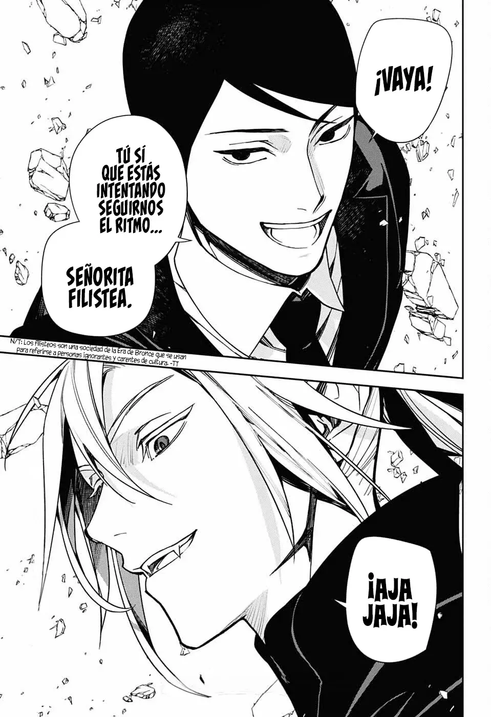 Owari no Seraph Capitulo 149: Antes, eran dieciséis. página 35