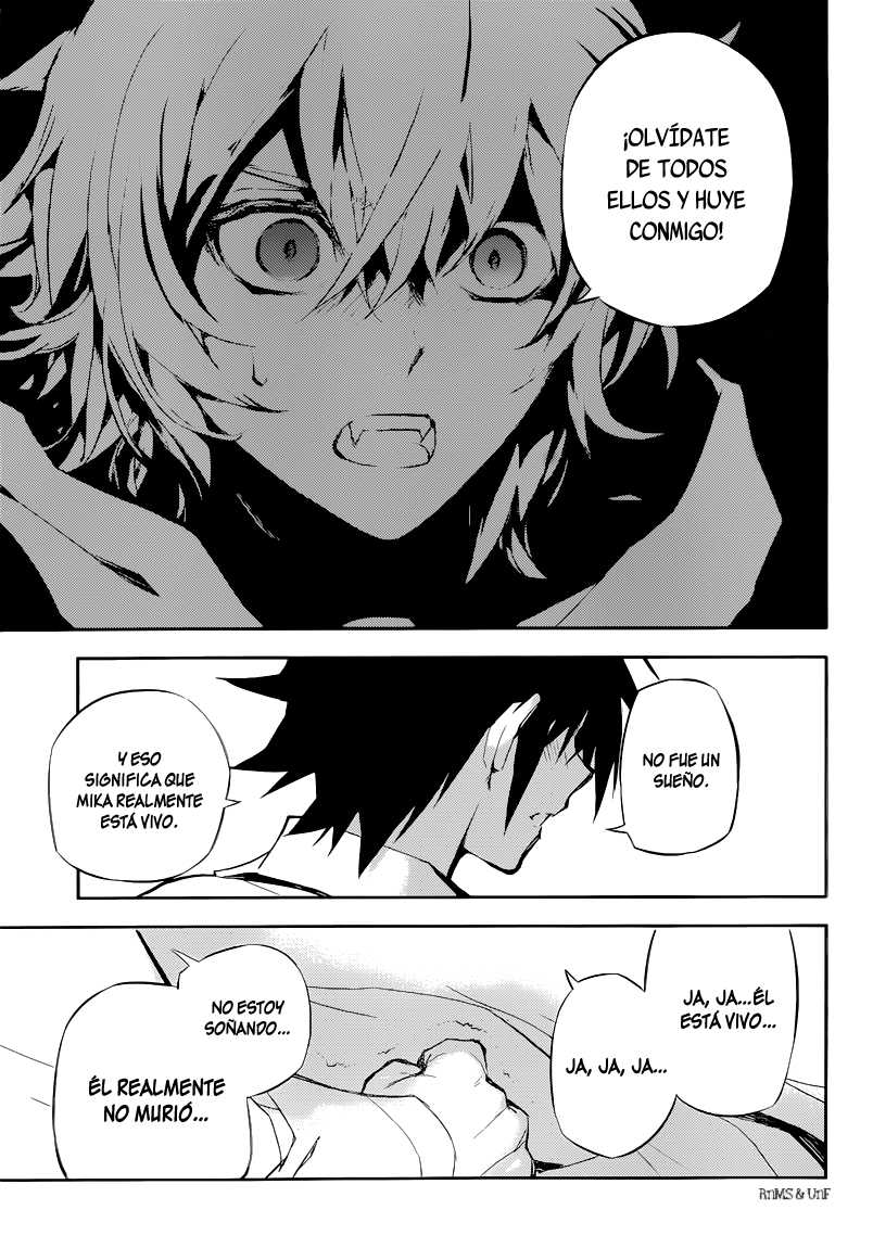 Owari no Seraph Capitulo 15: Conexiones complicadas página 18