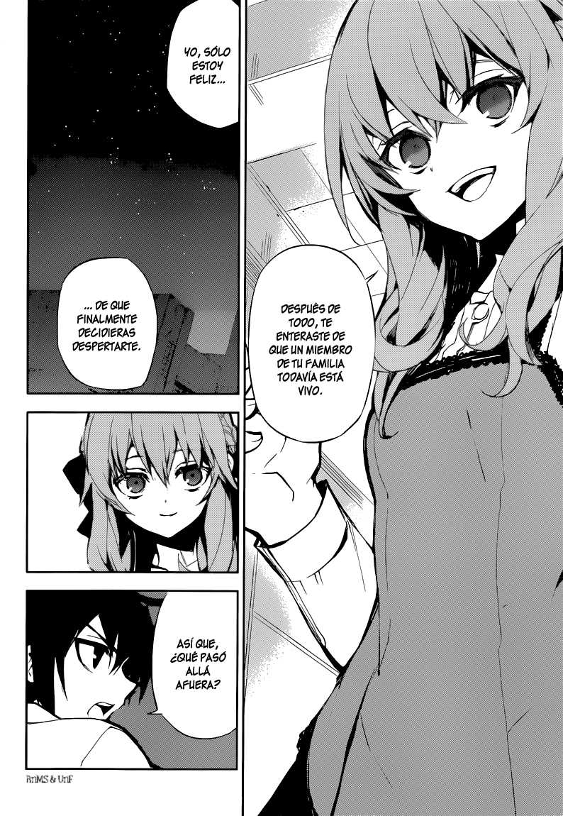 Owari no Seraph Capitulo 15: Conexiones complicadas página 21