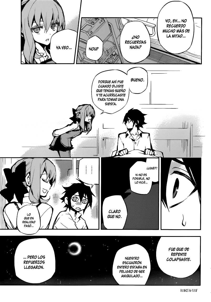 Owari no Seraph Capitulo 15: Conexiones complicadas página 22