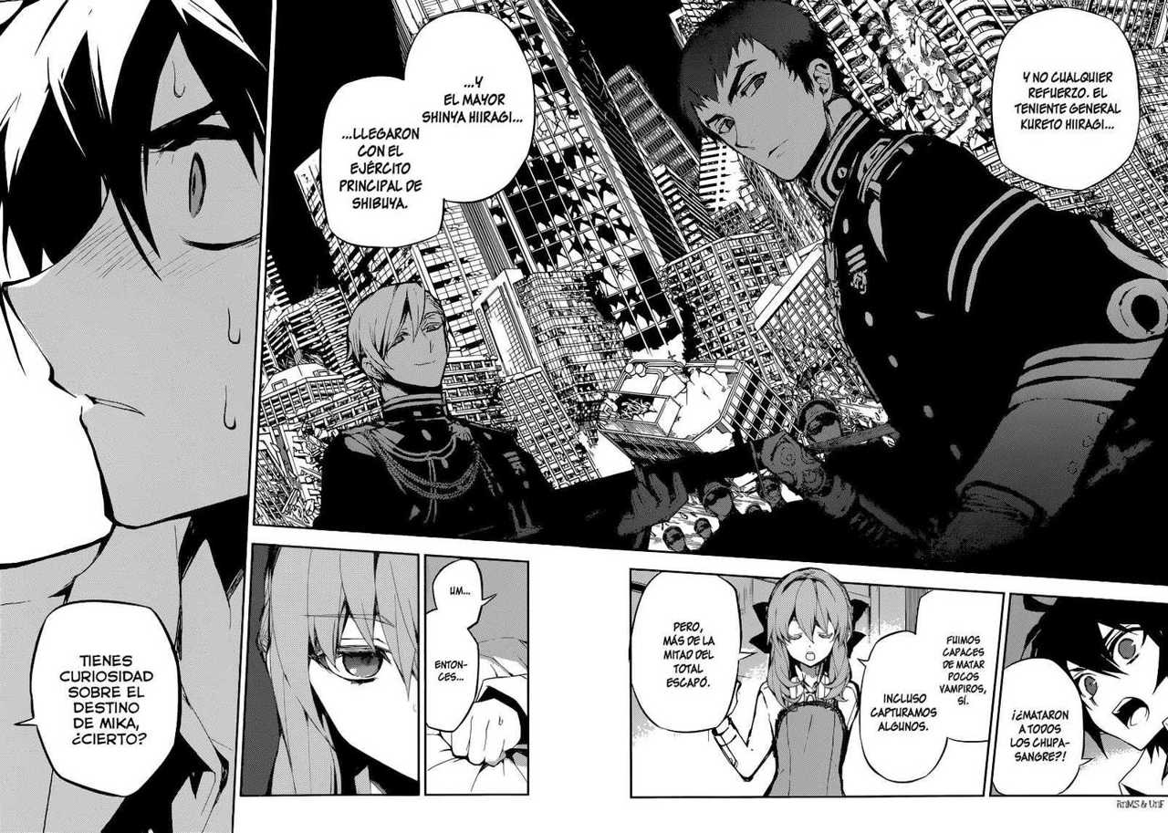 Owari no Seraph Capitulo 15: Conexiones complicadas página 23