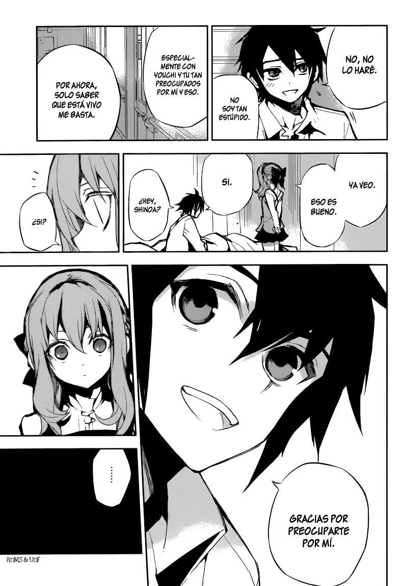 Owari no Seraph Capitulo 15: Conexiones complicadas página 27