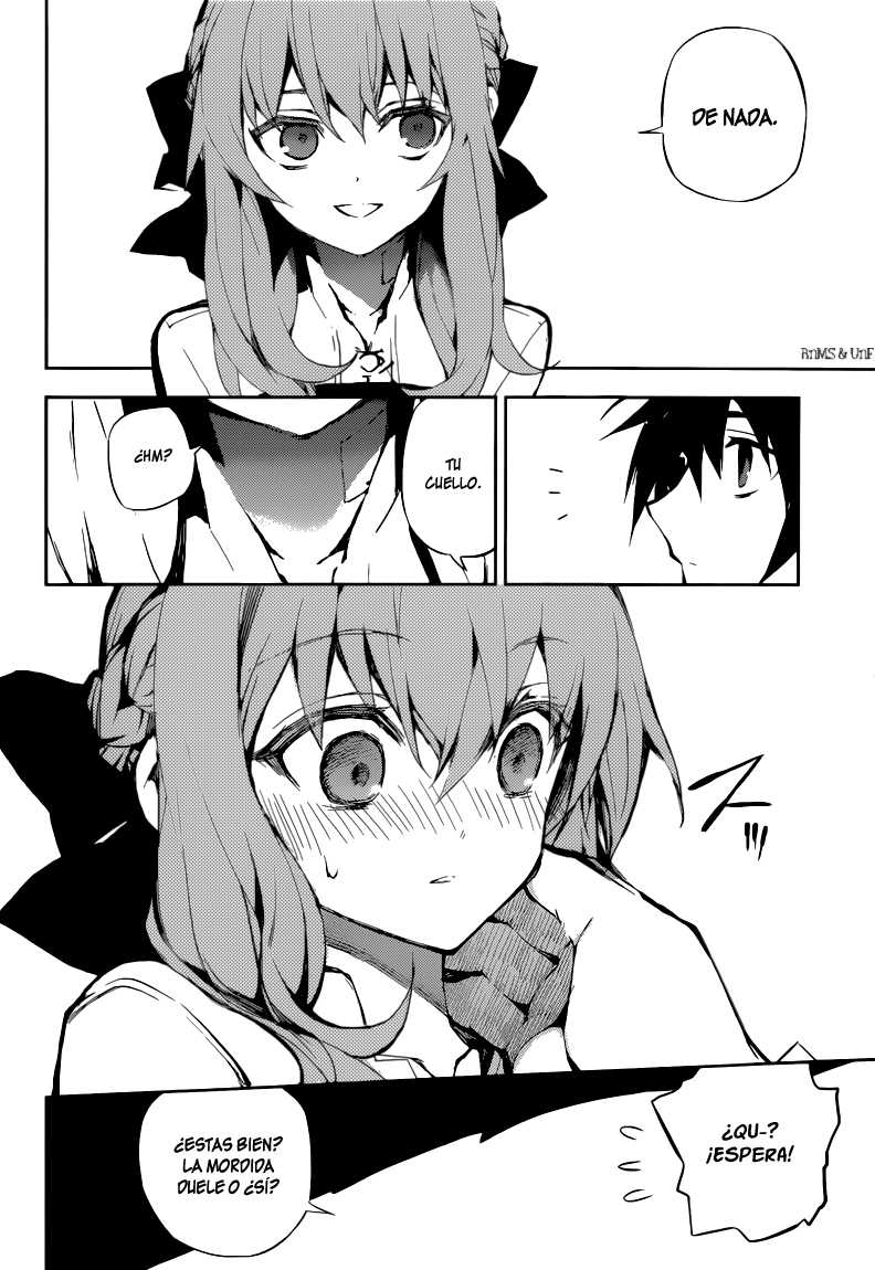Owari no Seraph Capitulo 15: Conexiones complicadas página 28