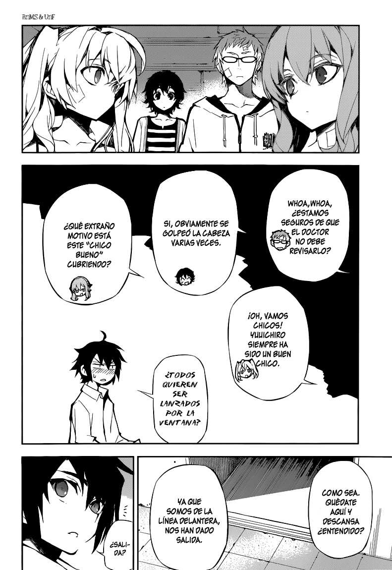 Owari no Seraph Capitulo 15: Conexiones complicadas página 33