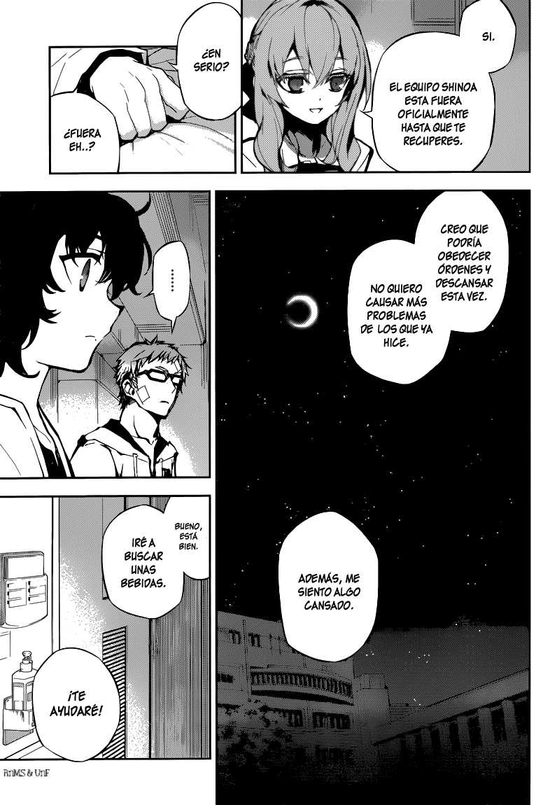 Owari no Seraph Capitulo 15: Conexiones complicadas página 34