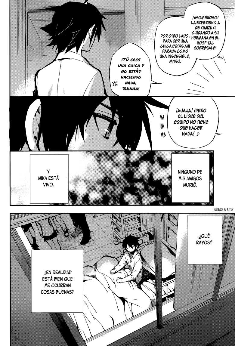 Owari no Seraph Capitulo 15: Conexiones complicadas página 35