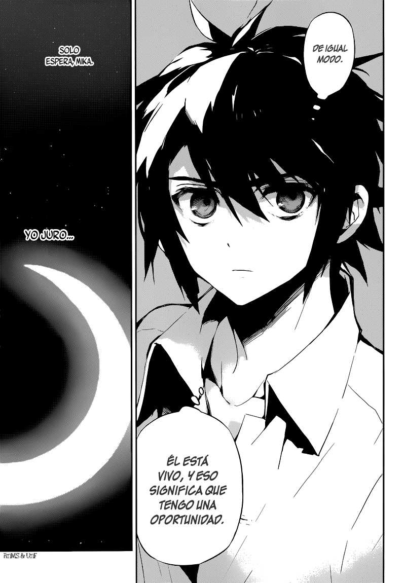 Owari no Seraph Capitulo 15: Conexiones complicadas página 36