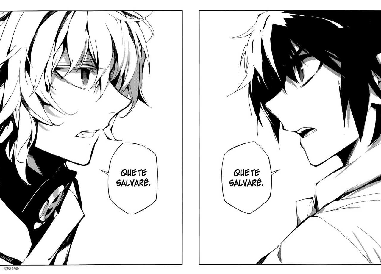Owari no Seraph Capitulo 15: Conexiones complicadas página 38